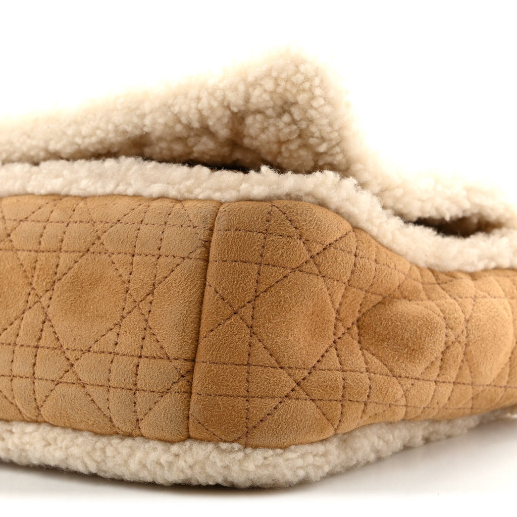 Shearling Cannage Large Caro Bag Camel wholesalehk.shop