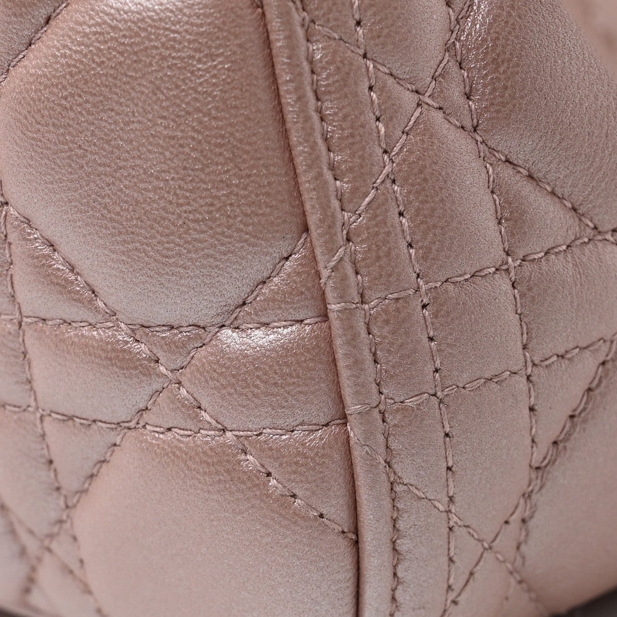 Pearly Lambskin Cannage Medium Lady Dior Lotus wholesalehk.shop