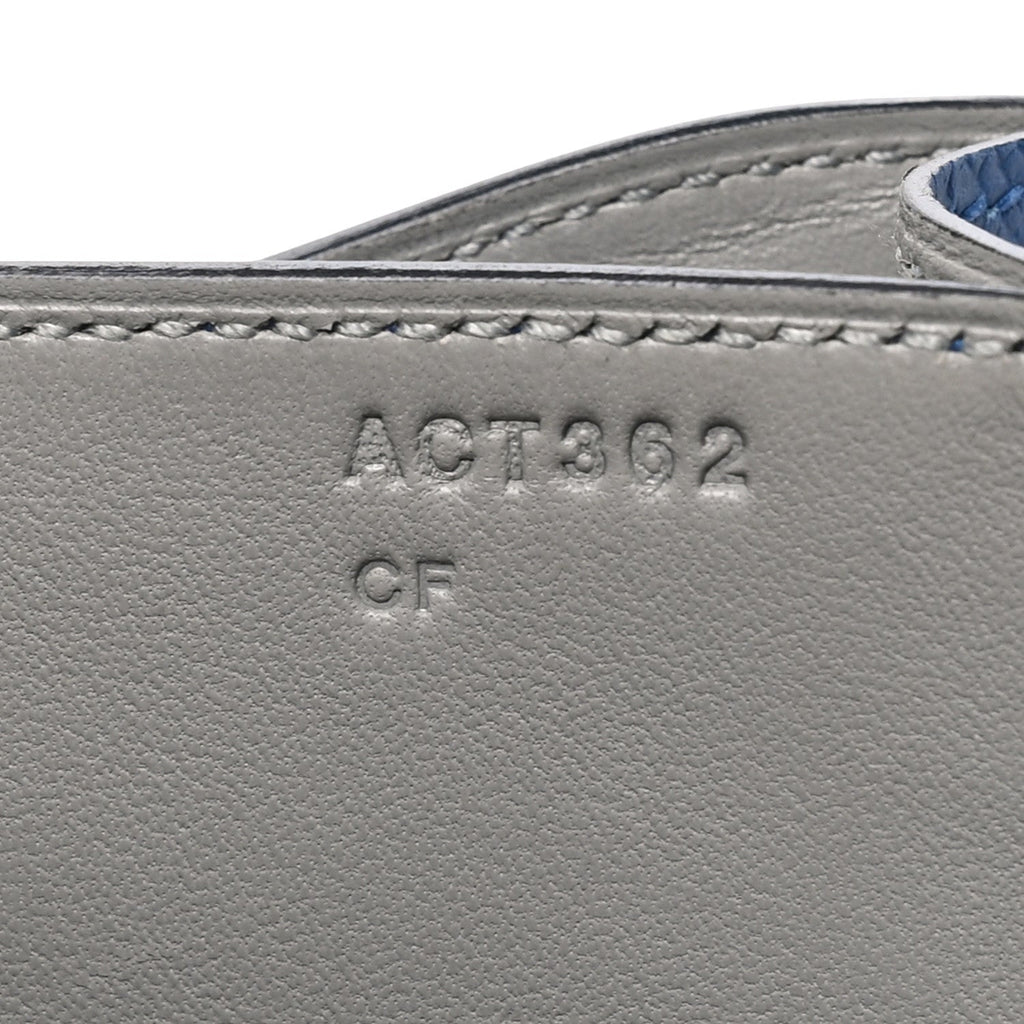 Epsom Constance Verso 18 Bleu Agate Gris Mouette £¨ Direct shipment via from wholesalehk.shop