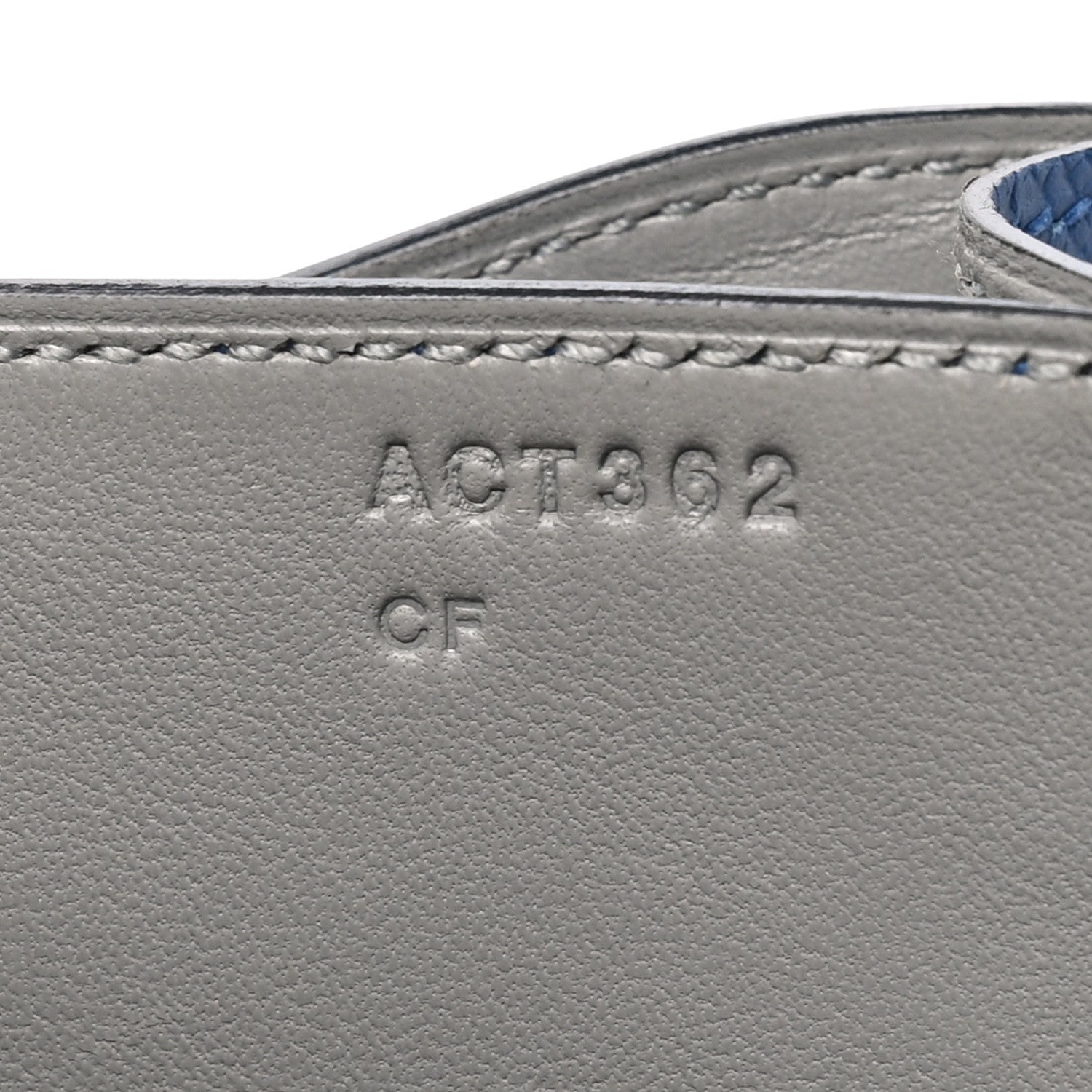 Epsom Constance Verso 18 Bleu Agate Gris Mouette £¨ Direct shipment via from wholesalehk.shop