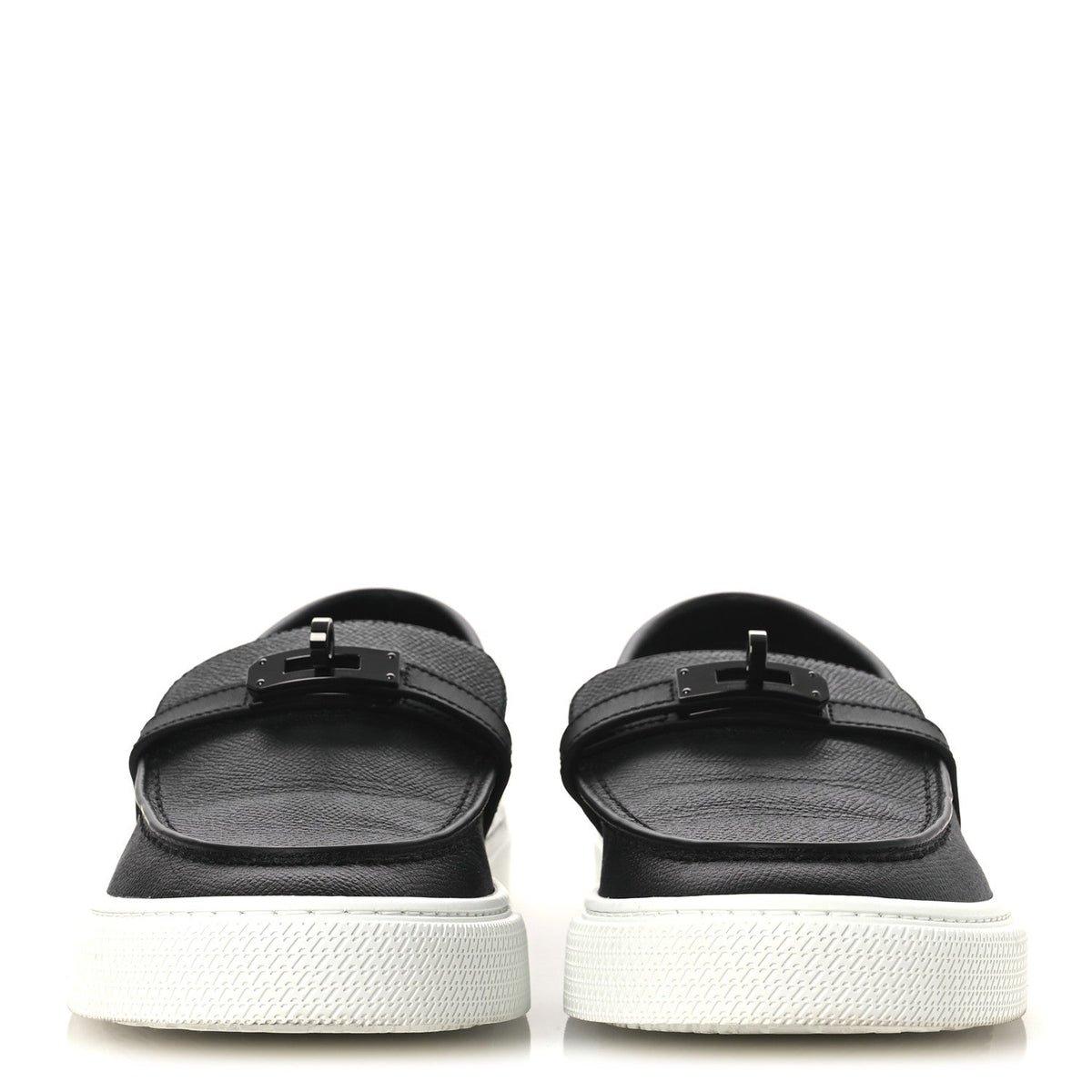 Calfskin Game Slip On Sneakers 39.5 Black wholesalehk.shop