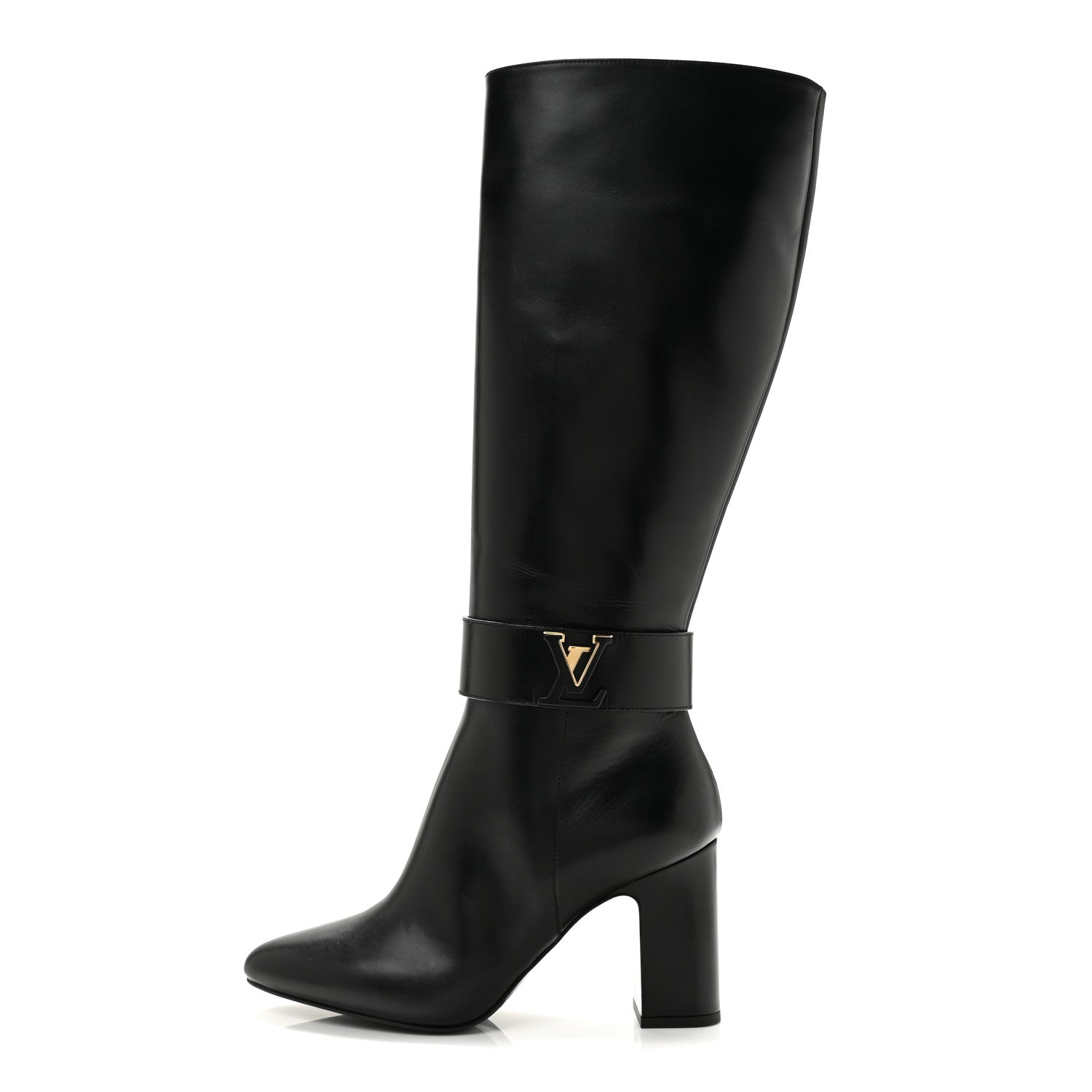 Calfskin Midtown High Boots 40 Black £¨ Direct shipment via from wholesalehk.shop