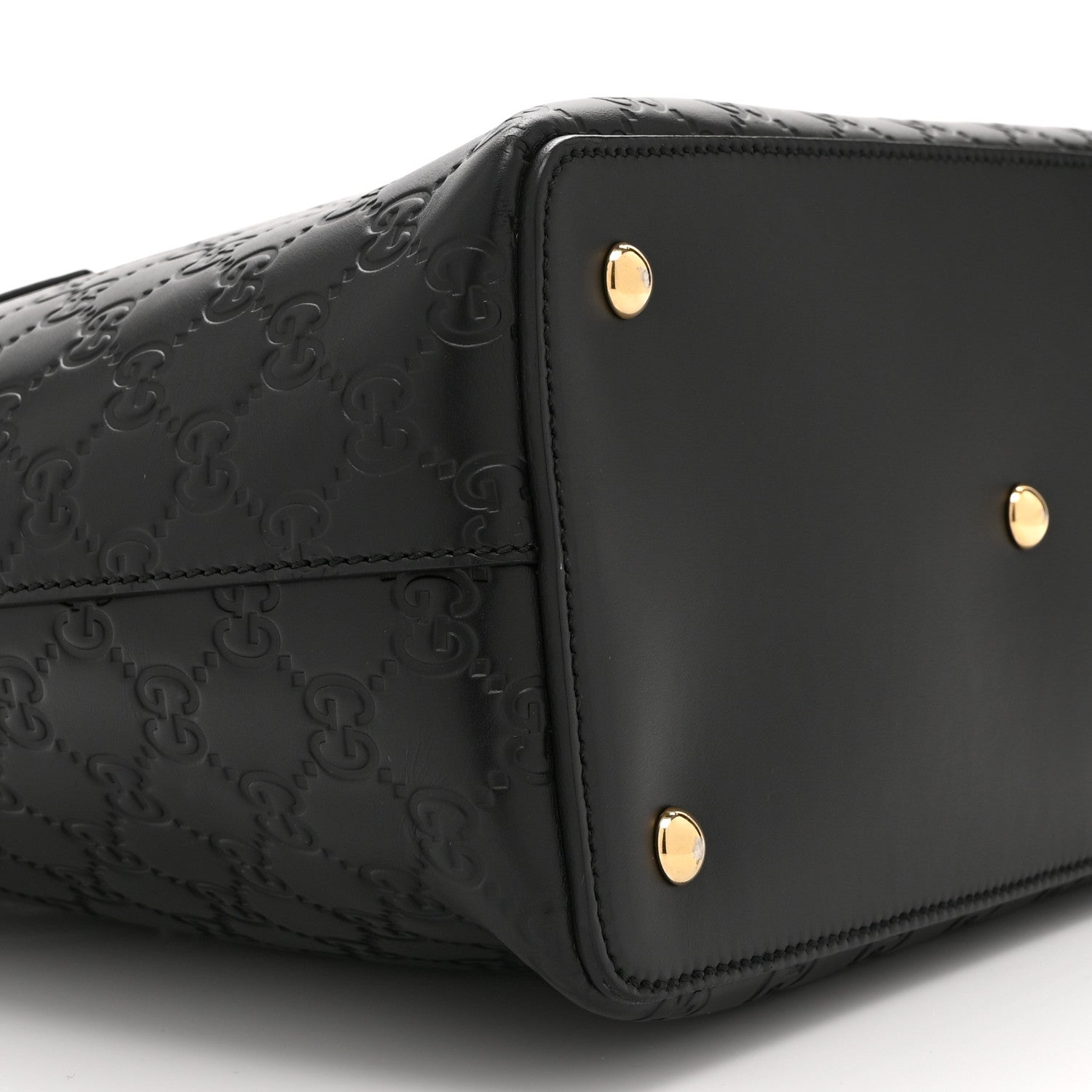 Guccissima Linea A Foldover Tote Black £¨ Direct shipment via from wholesalehk.shop