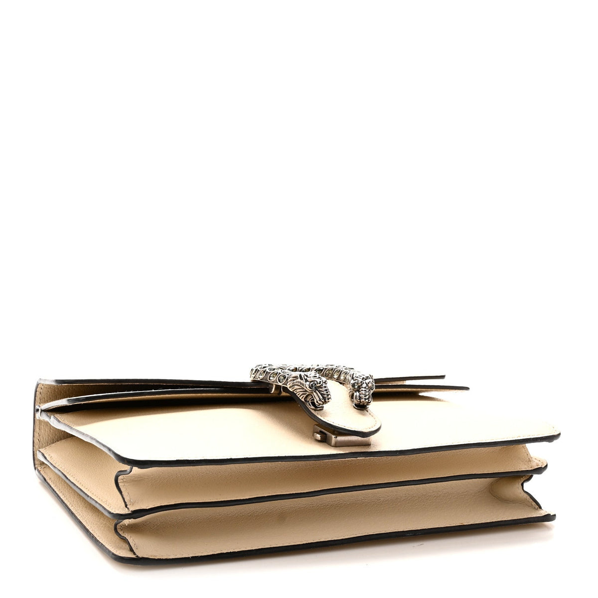 Textured Calfskin Crystal Small Dionysus Shoulder Bag Mystic White wholesalehk.shop