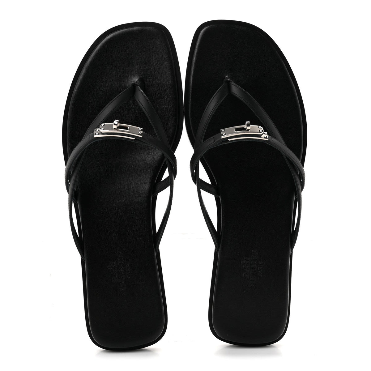 Calfskin Miss Sandals 39 Black wholesalehk.shop
