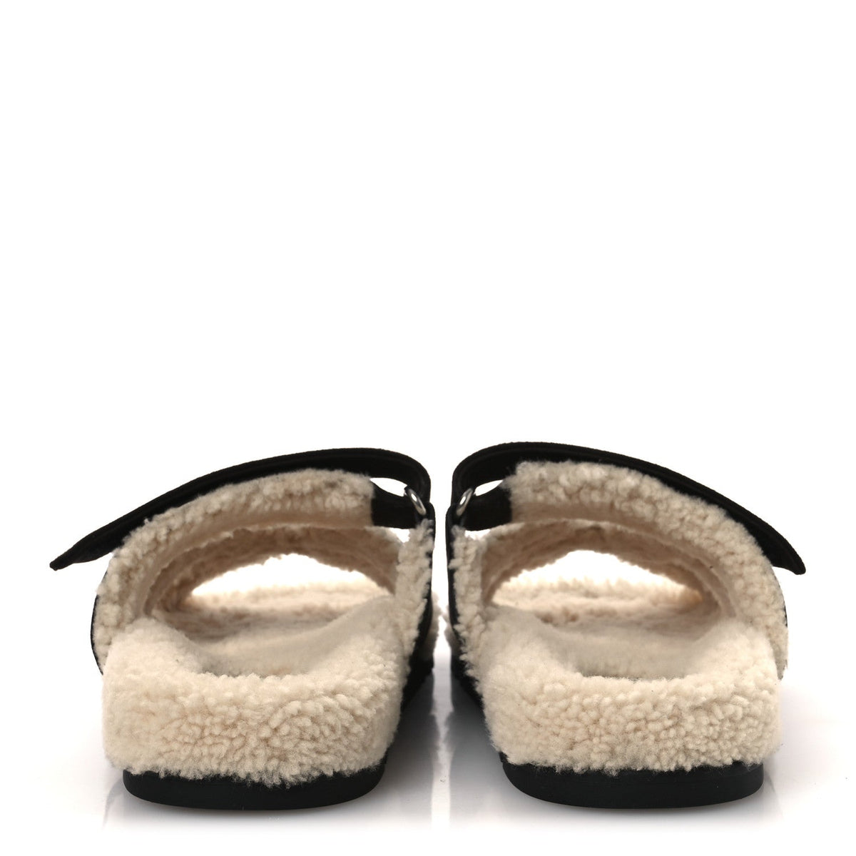 Suede Goatskin Woolskin Womens Chypre Sandals 38.5 Marron Ebene wholesalehk.shop