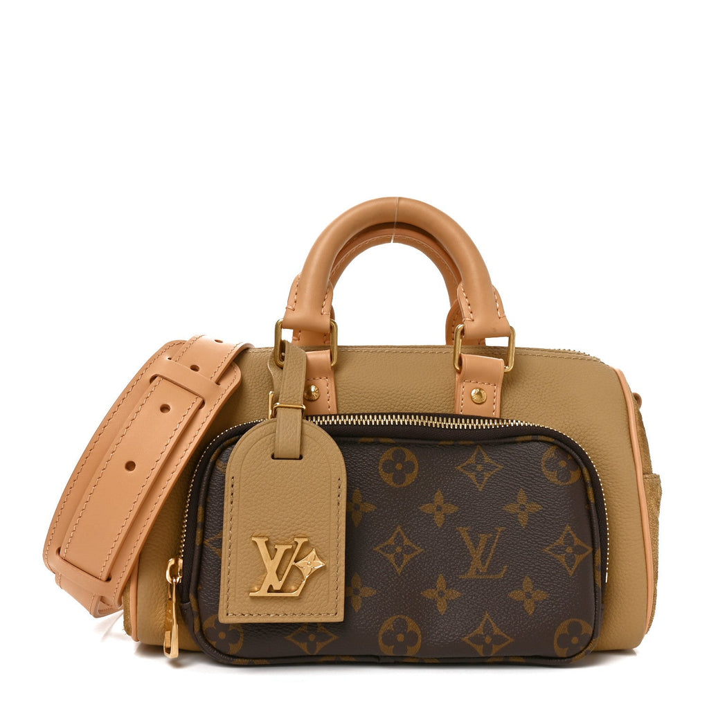 Taurillon Suede Monogram Cargo Keepall Bandouliere 25 wholesalehk.shop