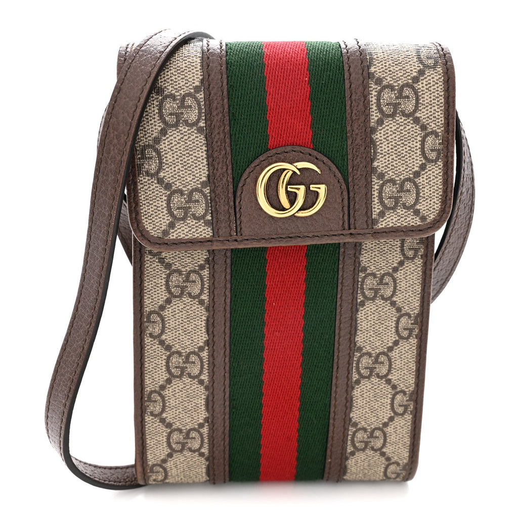 GG Supreme Monogram Web Mini Ophidia Crossbody Bag Beige New Acero wholesalehk.shop