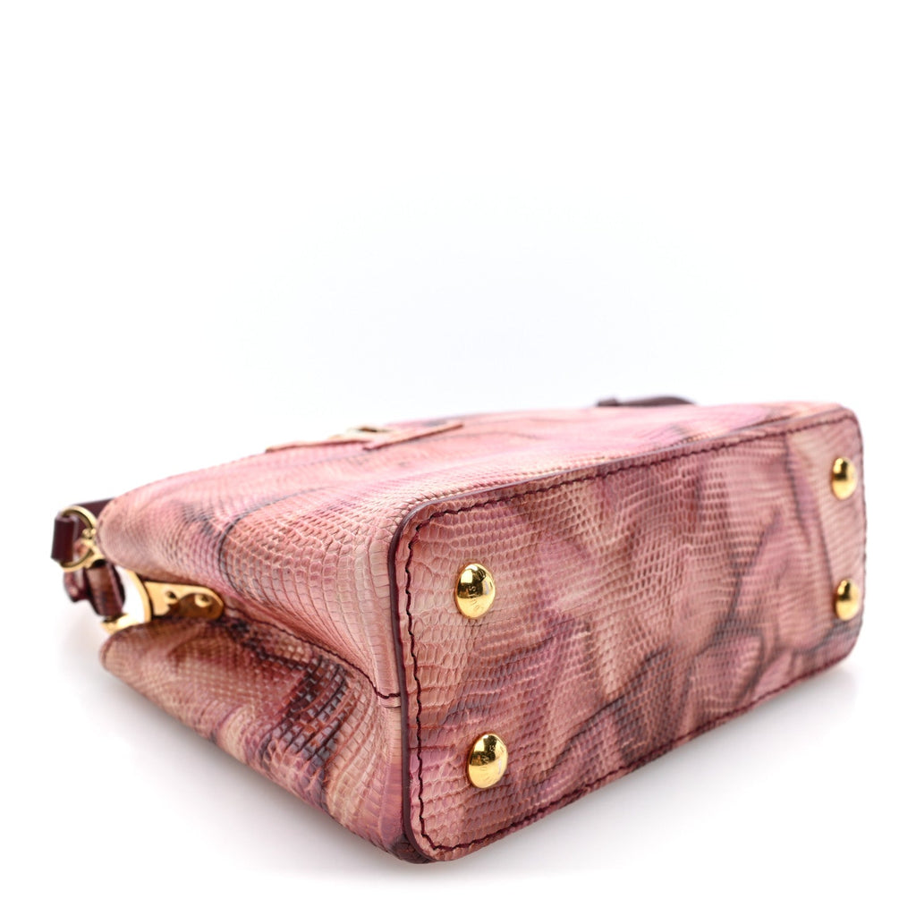 Lizard Mini Capucines Pink Multicolor £¨ Direct shipment via from wholesalehk.shop