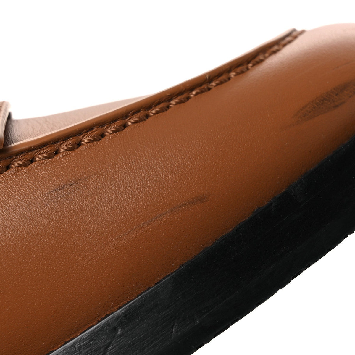 Calfskin Womens Impact Loafers 36 Naturel wholesalehk.shop