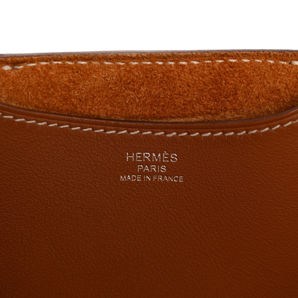 Taurillon Clemence Swift In-The-Loop 18 Bag Gold £¨ Direct shipment via from wholesalehk.shop