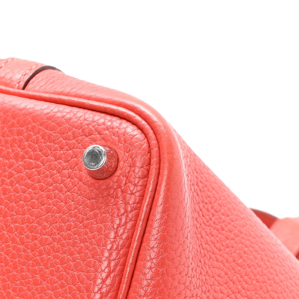 Taurillon Clemence Picotin Lock 18 PM Rose Jaipur £¨ Direct shipment via from wholesalehk.shop