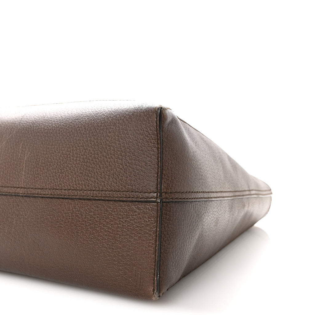 GG Supreme Monogram Web Ophidia Tote Brown wholesalehk.shop
