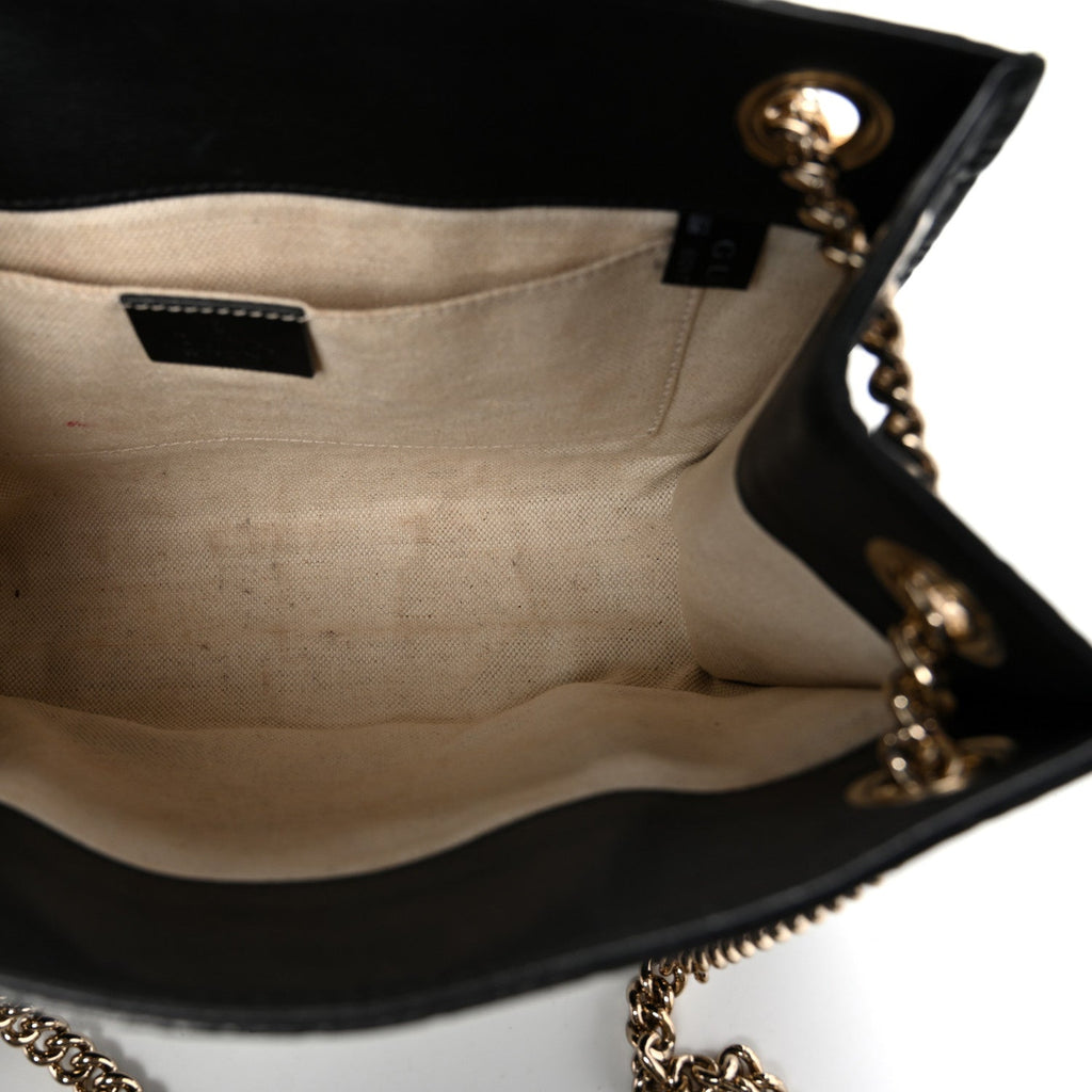 Guccissima Small Emily Shoulder Bag Black £¨ Direct shipment via from wholesalehk.shop