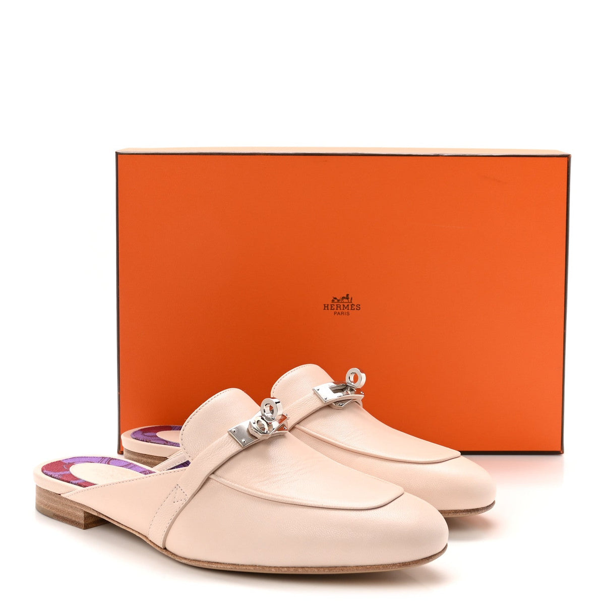 Goatskin Oz Mules 37.5 Blanc Poros wholesalehk.shop