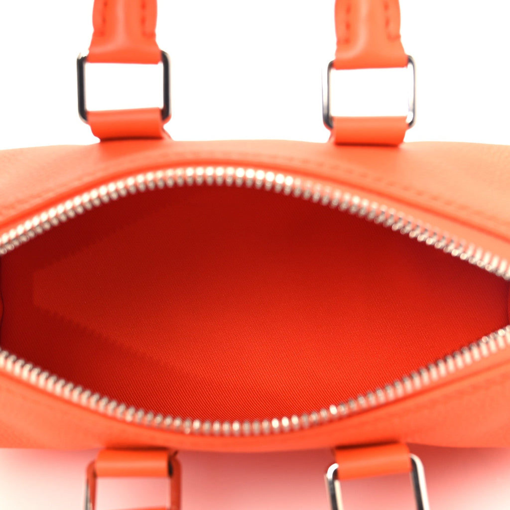 Grained Calfskin Aerogram Keepall XS Orange wholesalehk.shop