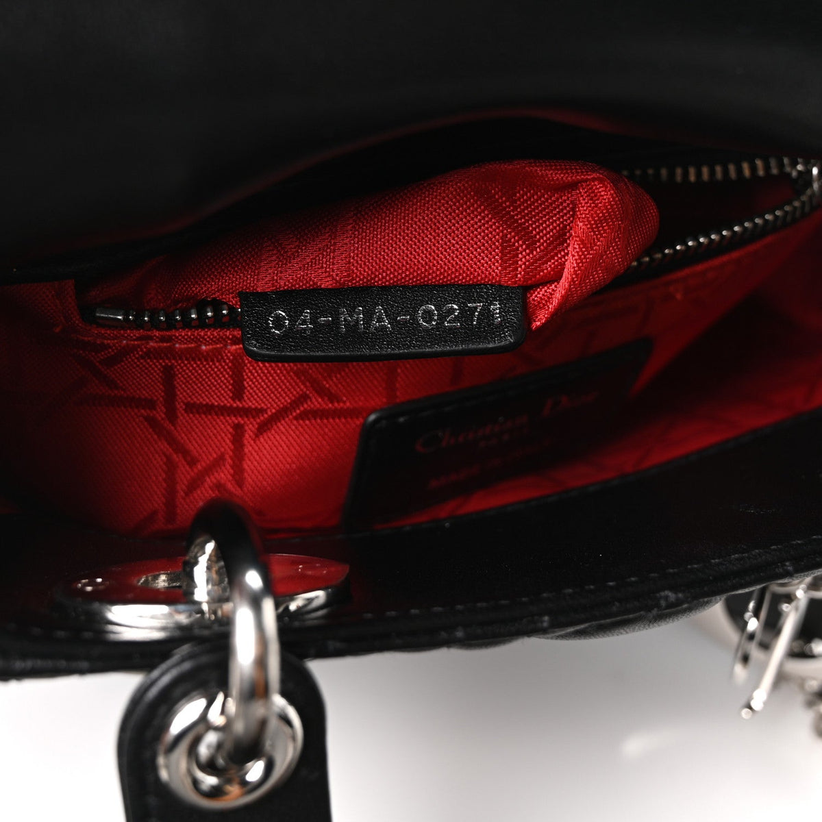 Lambskin Cannage Mini Lady Dior Black wholesalehk.shop