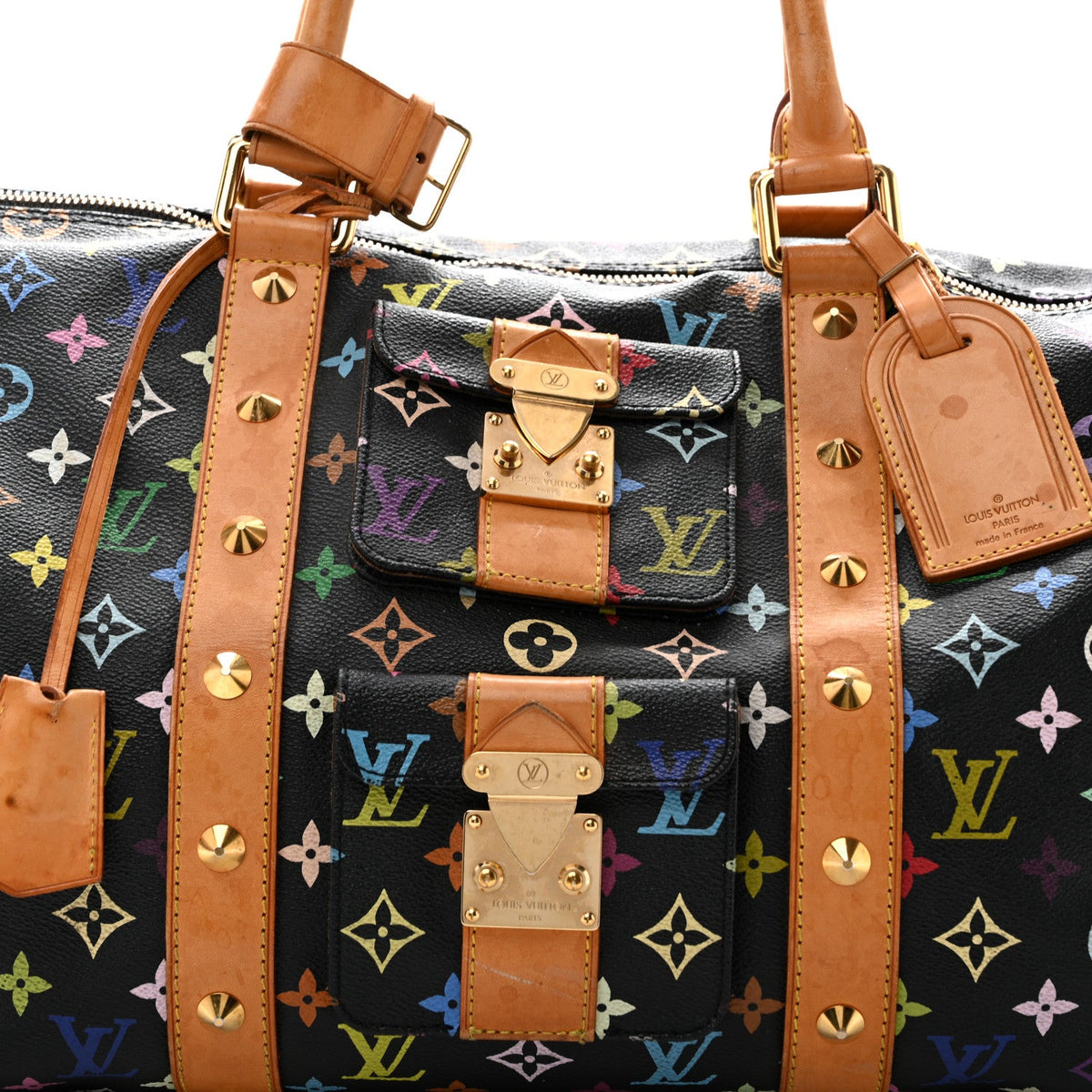 Monogram Multicolor Keepall 45 Black wholesalehk.shop
