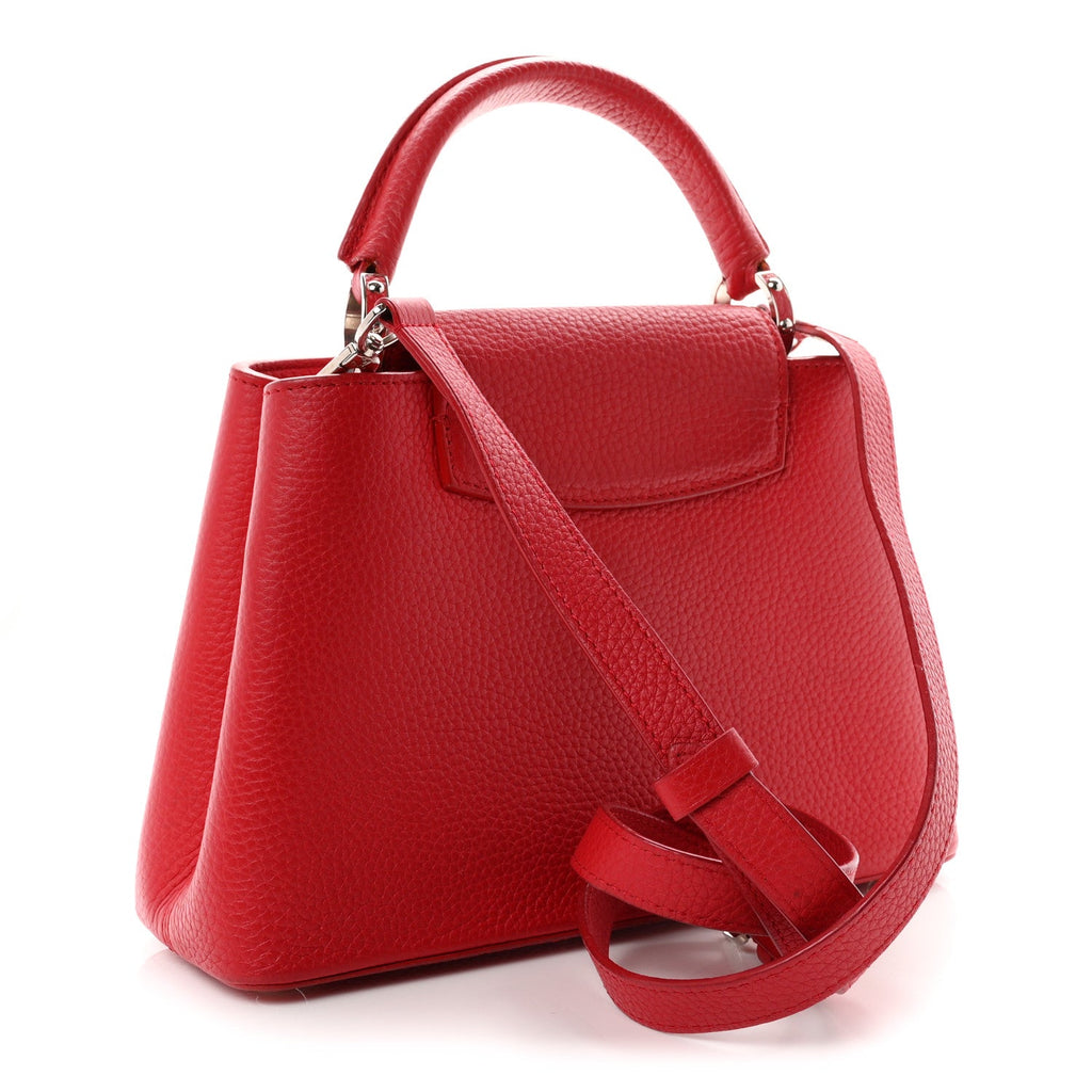 Taurillon Capucines BB Scarlet Red £¨ Direct shipment via from wholesalehk.shop