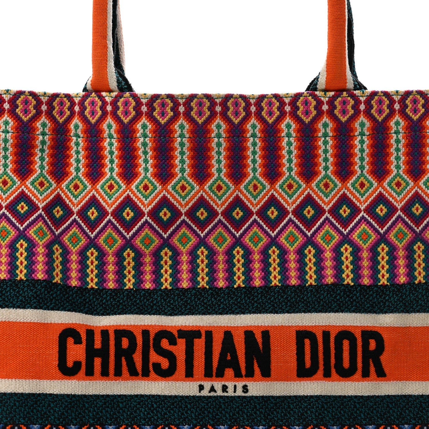 Canvas Embroidered Large Mexican Crafts Book Tote Orange Multicolor £¨ Direct shipment via from wholesalehk.shop