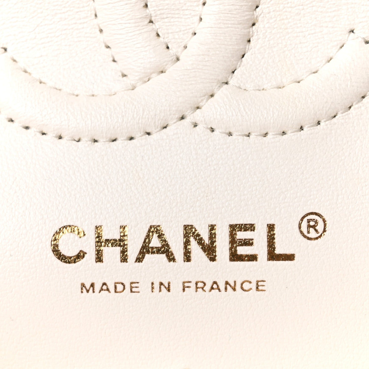 Caviar Quilted Small Double Flap White wholesalehk.shop