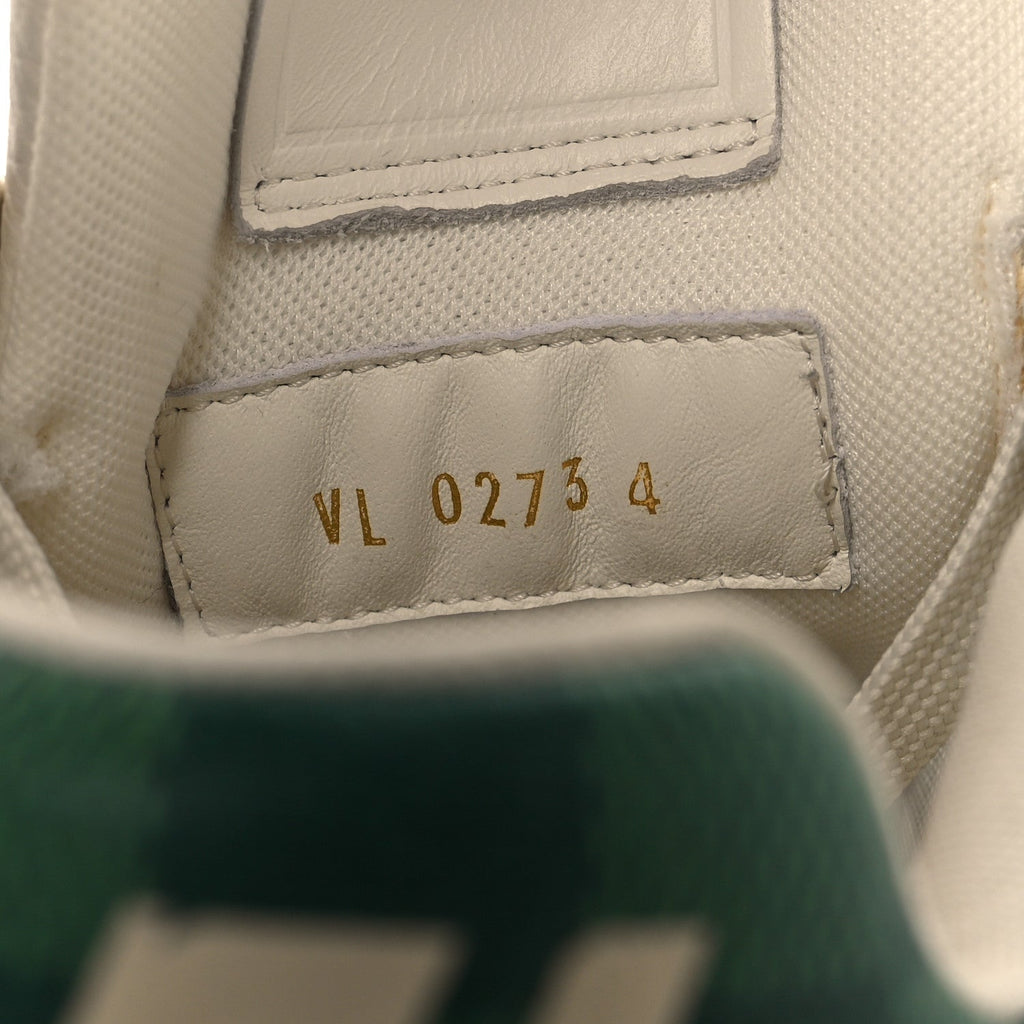 Damier Grained Calfskin Monogram Mens LV Trainer Sneakers 4 Green £¨ Direct shipment via from wholesalehk.shop