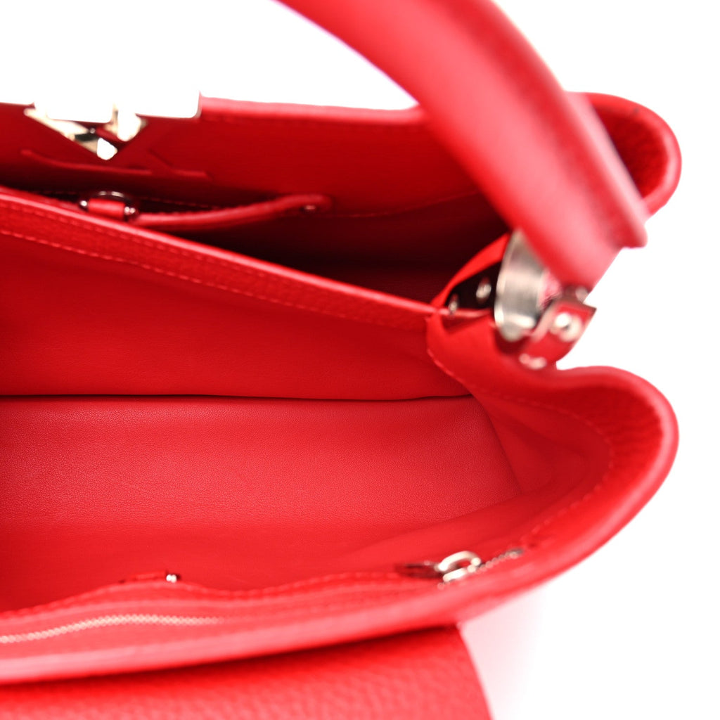 Taurillon Capucines PM Rubis £¨ Direct shipment via from wholesalehk.shop