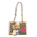 GG Supreme Monogram Flora Textured Calfskin Small Padlock Tote Beige Ebony Multicolor Mystic White £¨ Direct shipment via from wholesalehk.shop