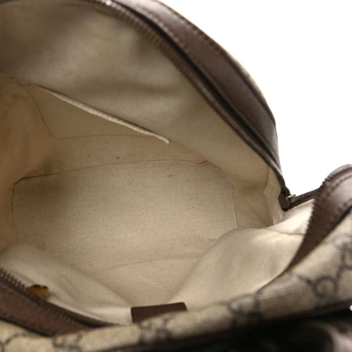 GG Supreme Monogram Calfskin Web Small Ophidia Day Backpack Beige Ebony New Acero wholesalehk.shop