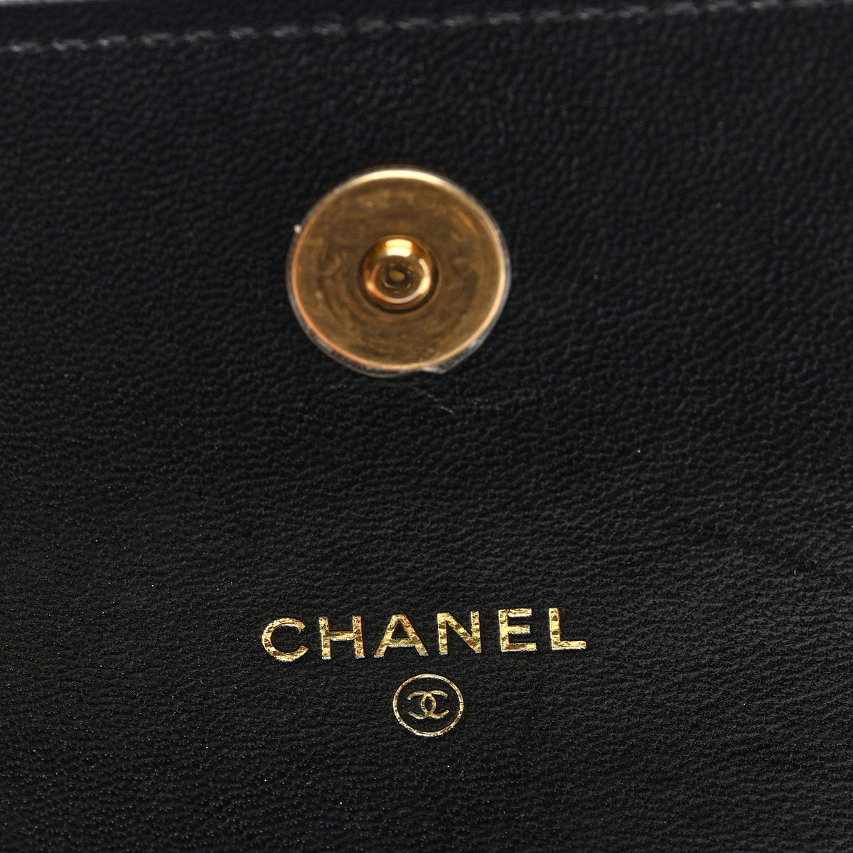 Lambskin Quilted CC Pearl Enamel Clutch on Chain WOC Black wholesalehk.shop