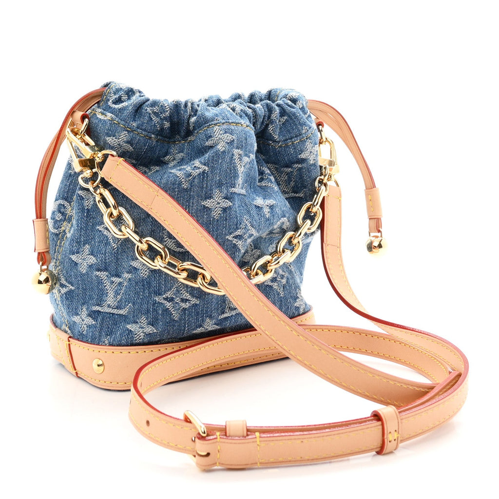 Monogram Denim Nano Noe Blue £¨ Direct shipment via from wholesalehk.shop