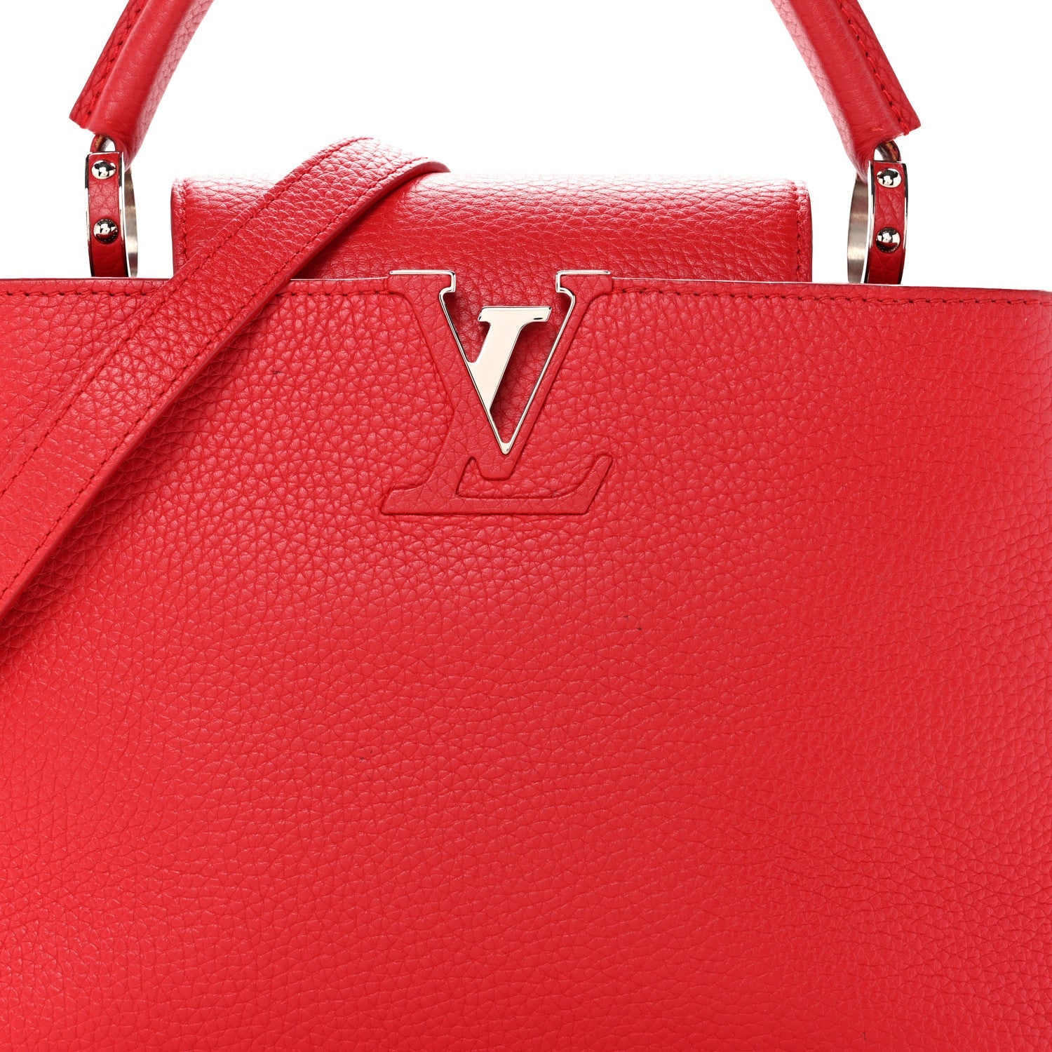 Taurillon Capucines PM Rubis £¨ Direct shipment via from wholesalehk.shop