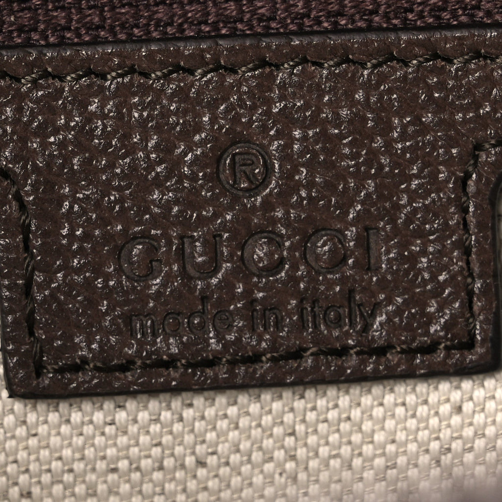 Soft GG Supreme Monogram Medium Ophidia Belt Bag  Dark Brown wholesalehk.shop