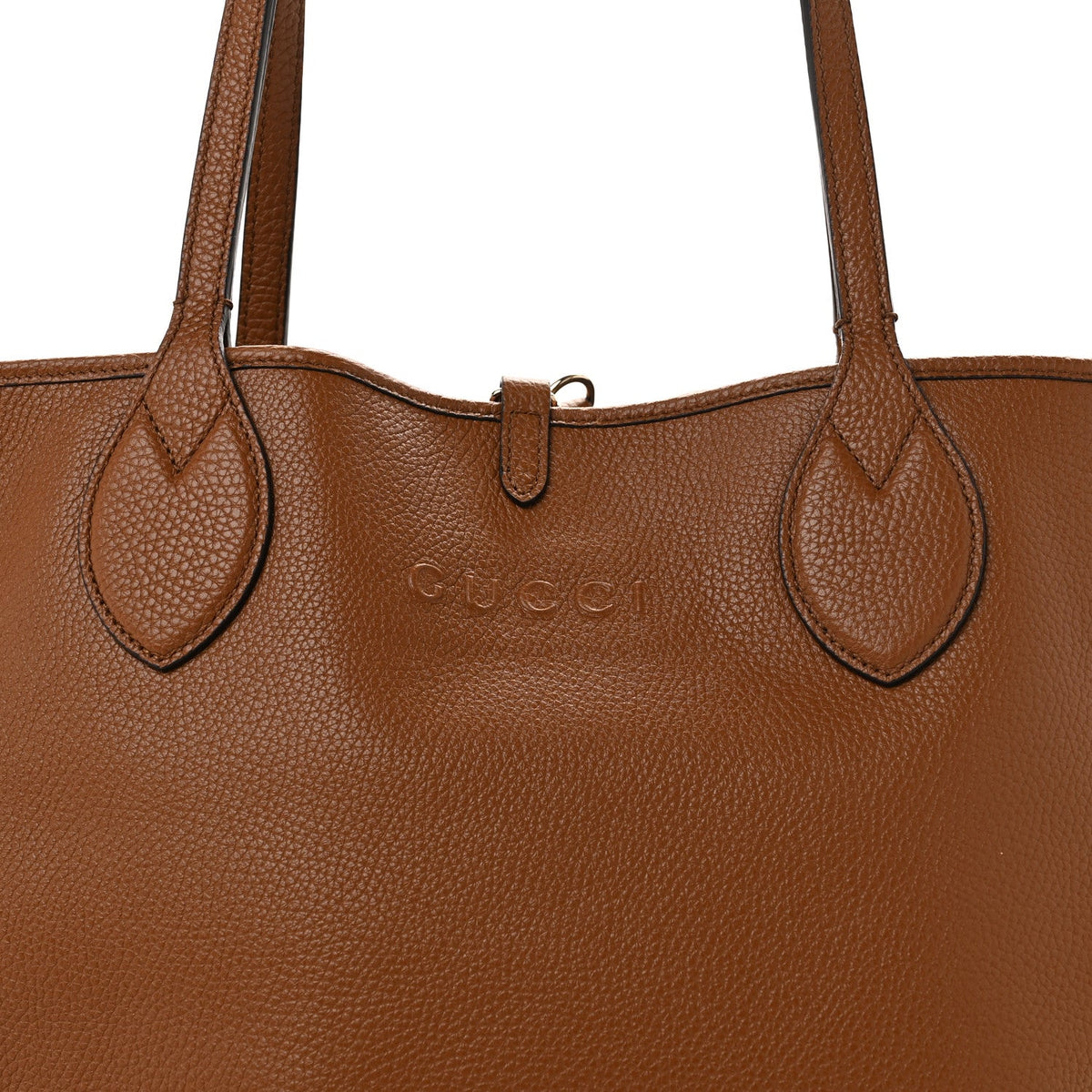 Grained Calfskin Monogram Large Totissima Reversible Tote Brown wholesalehk.shop