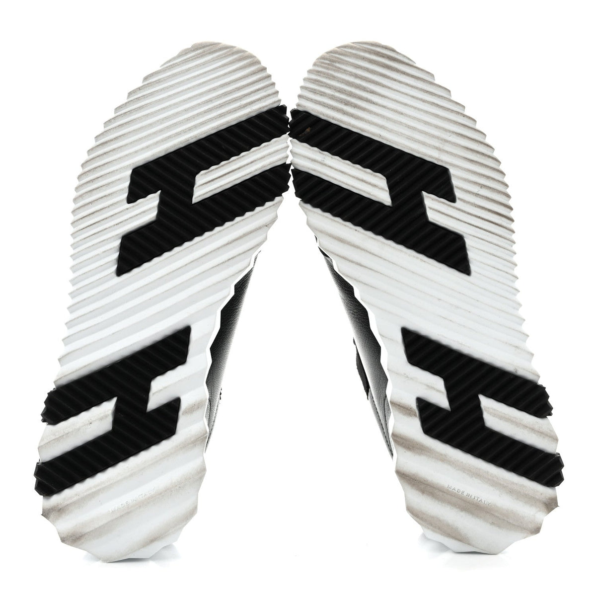 Goatskin Suede Goatskin Bouncing Sneakers 37 Black wholesalehk.shop