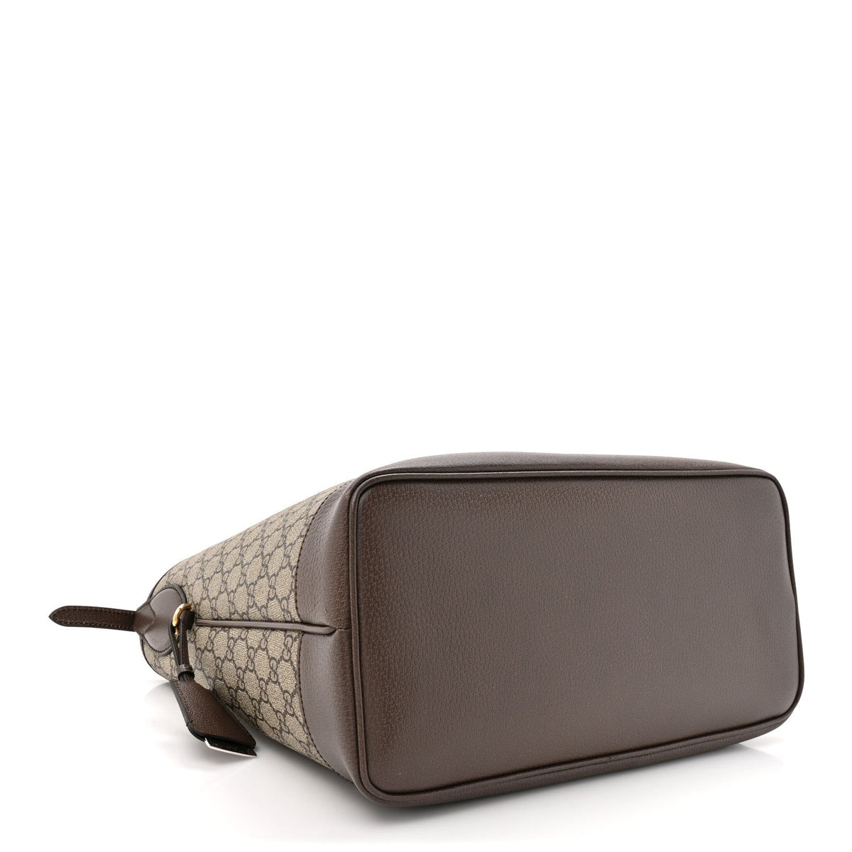 GG Supreme Monogram Textured Dollar Calfskin Web Large Ophidia Bucket Shoulder Bag Beige Ebony New Acero wholesalehk.shop