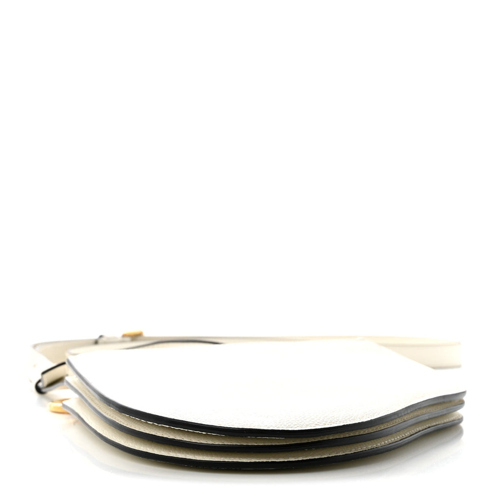 Goatskin Saddle Rodeo Pouch Latte wholesalehk.shop