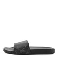 Rubber Monogram Eclipse Mens Waterfront Mules 10 Black £¨ Direct shipment via from wholesalehk.shop