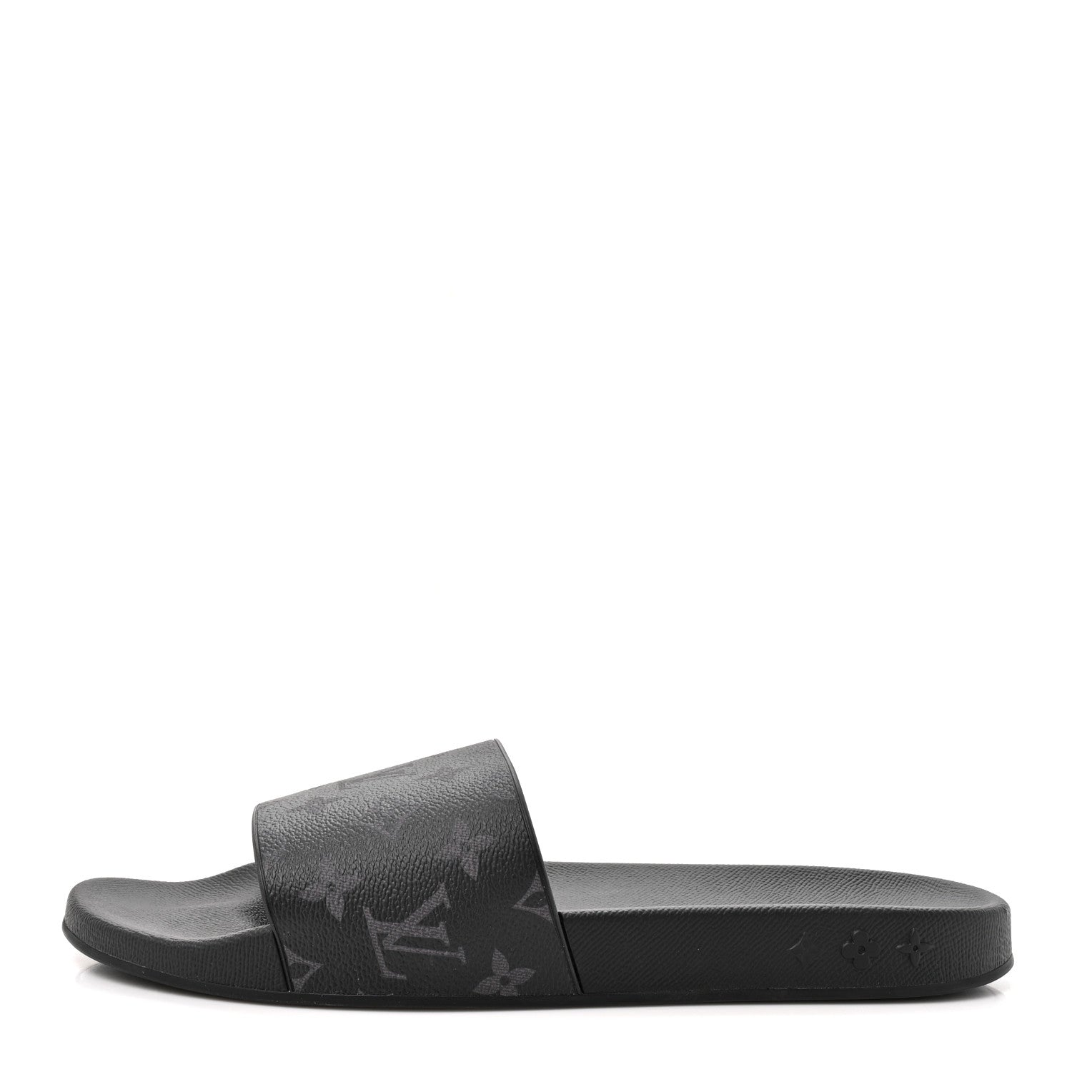 Rubber Monogram Eclipse Mens Waterfront Mules 10 Black £¨ Direct shipment via from wholesalehk.shop