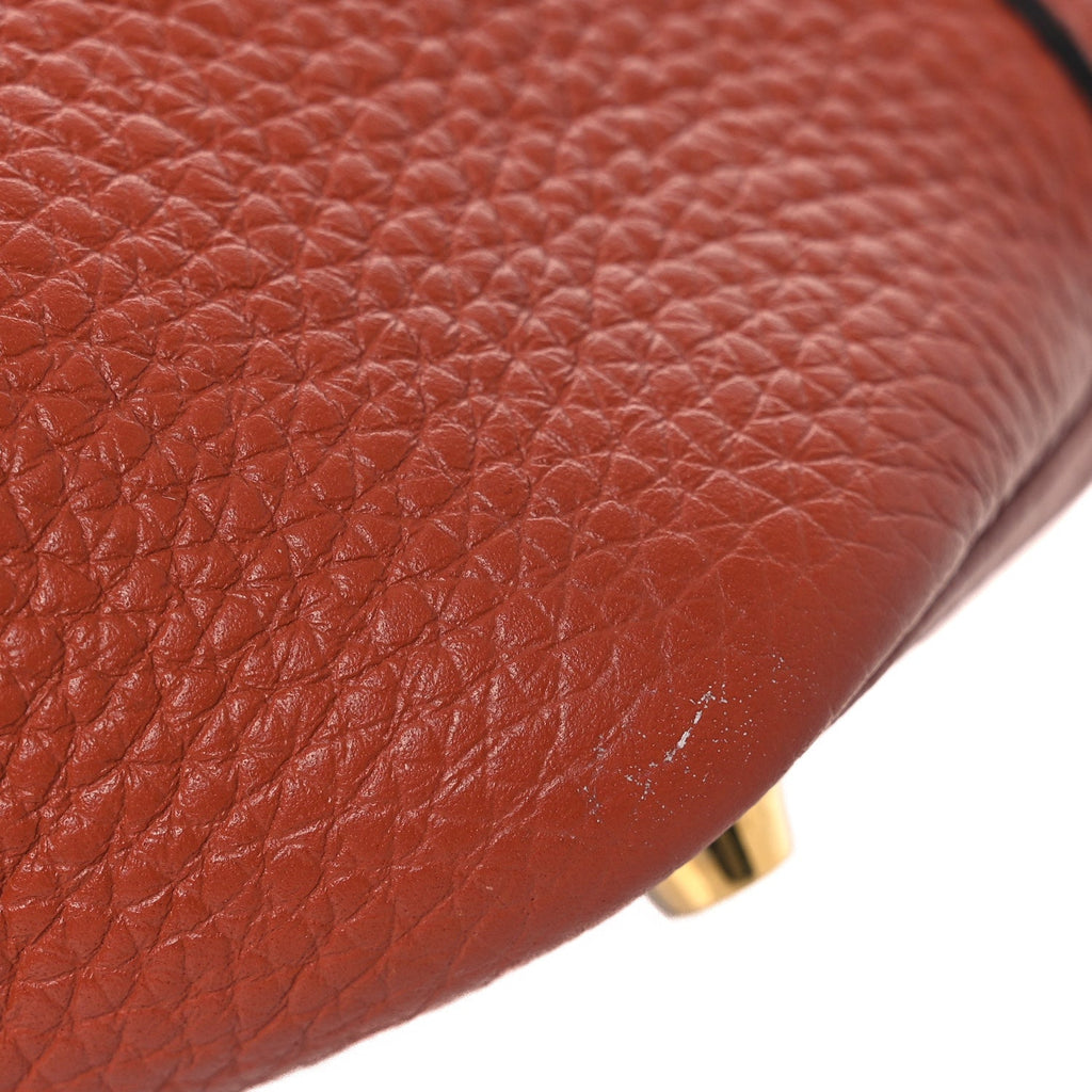 Taurillon Clemence Picotin Lock 18 PM Cuivre £¨ Direct shipment via from wholesalehk.shop