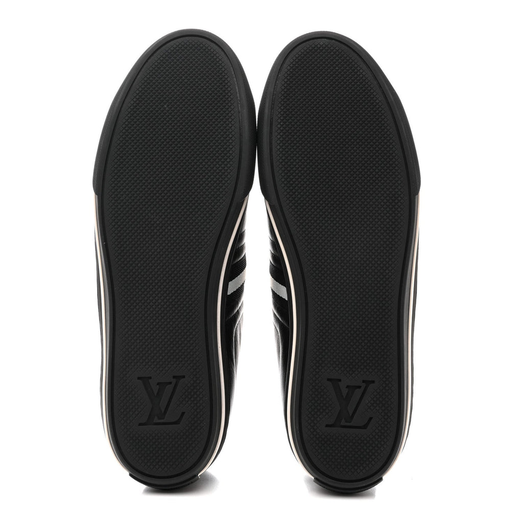 Calfskin Mens Cosmos Sneakers 8 Black £¨ Direct shipment via from wholesalehk.shop