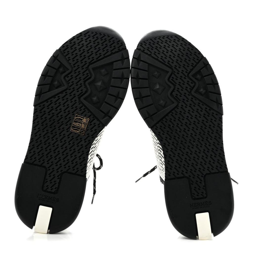 Knit Bi-Color Womens Addict Sneakers 37 Black White wholesalehk.shop