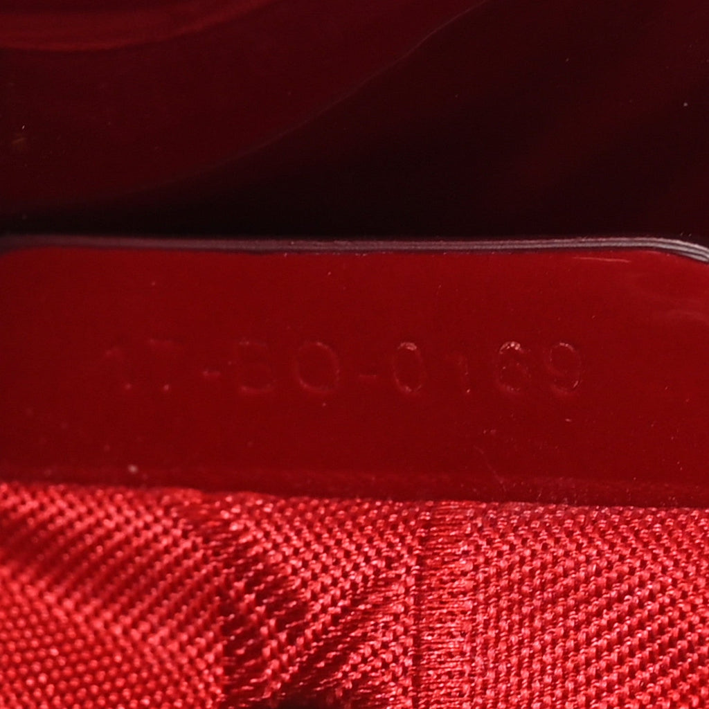 Patent Cannage Mini Lady Dior Red wholesalehk.shop