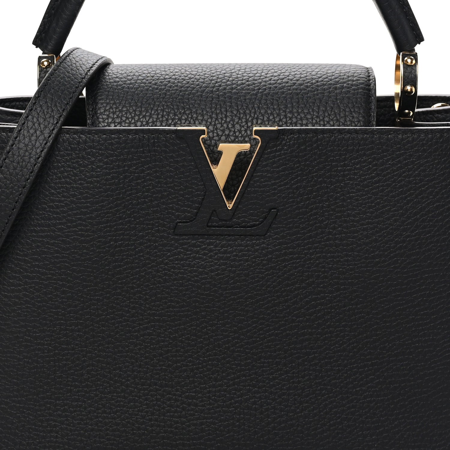 Taurillon Capucines BB Black £¨ Direct shipment via from wholesalehk.shop
