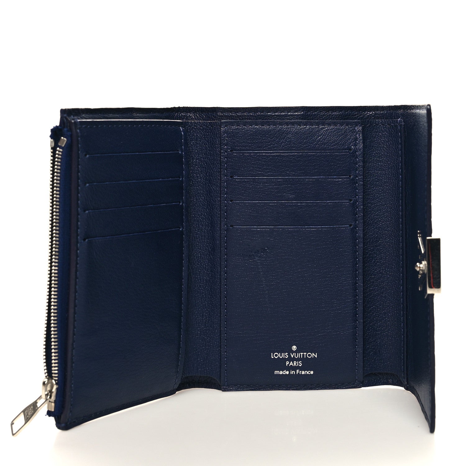 Crocodile Capucines Compact Wallet Saphir £¨ Direct shipment via from wholesalehk.shop