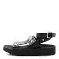 Calfskin Medor Studded Womens Intuition Sandals 37 Black wholesalehk.shop