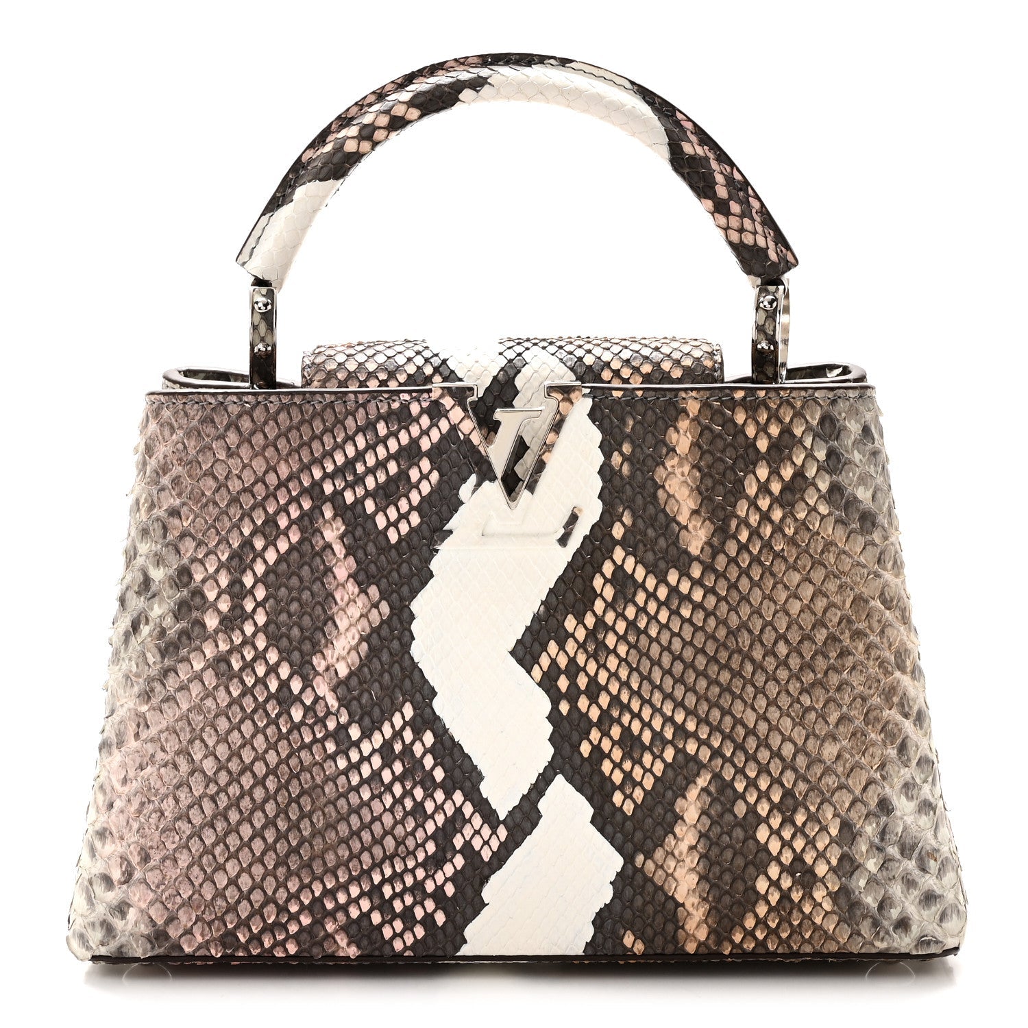 Snakeskin Capucines BB Naturel Multicolor £¨ Direct shipment via from wholesalehk.shop