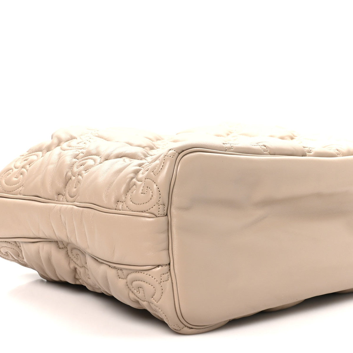 Calfskin GG Matelasse Large Tote Beige wholesalehk.shop