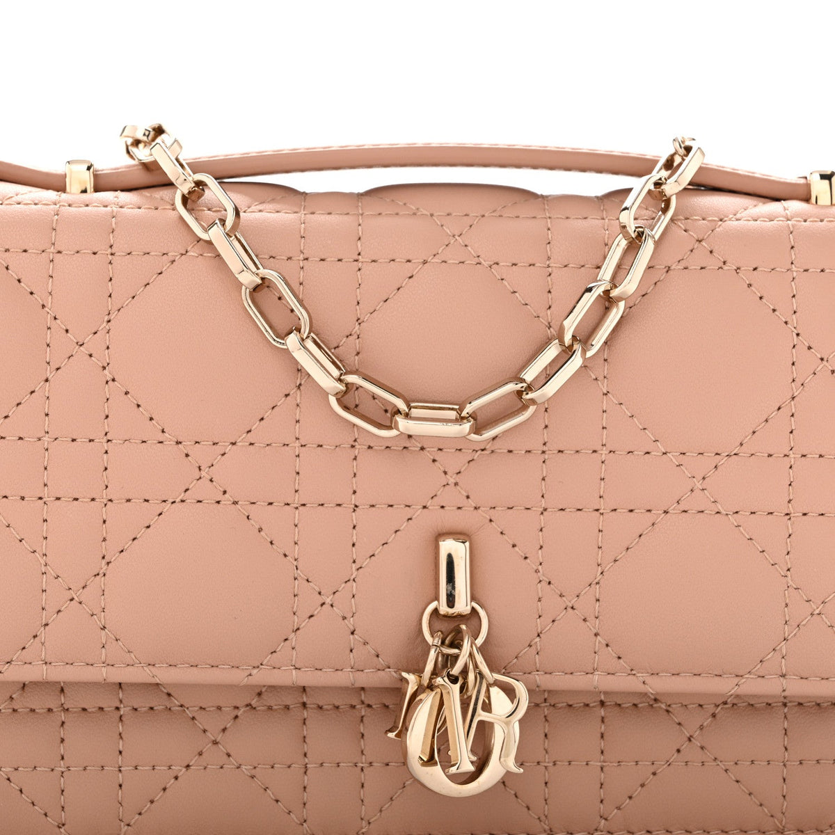 Lambskin Cannage Mini My Dior Bag Rose Des Vents wholesalehk.shop