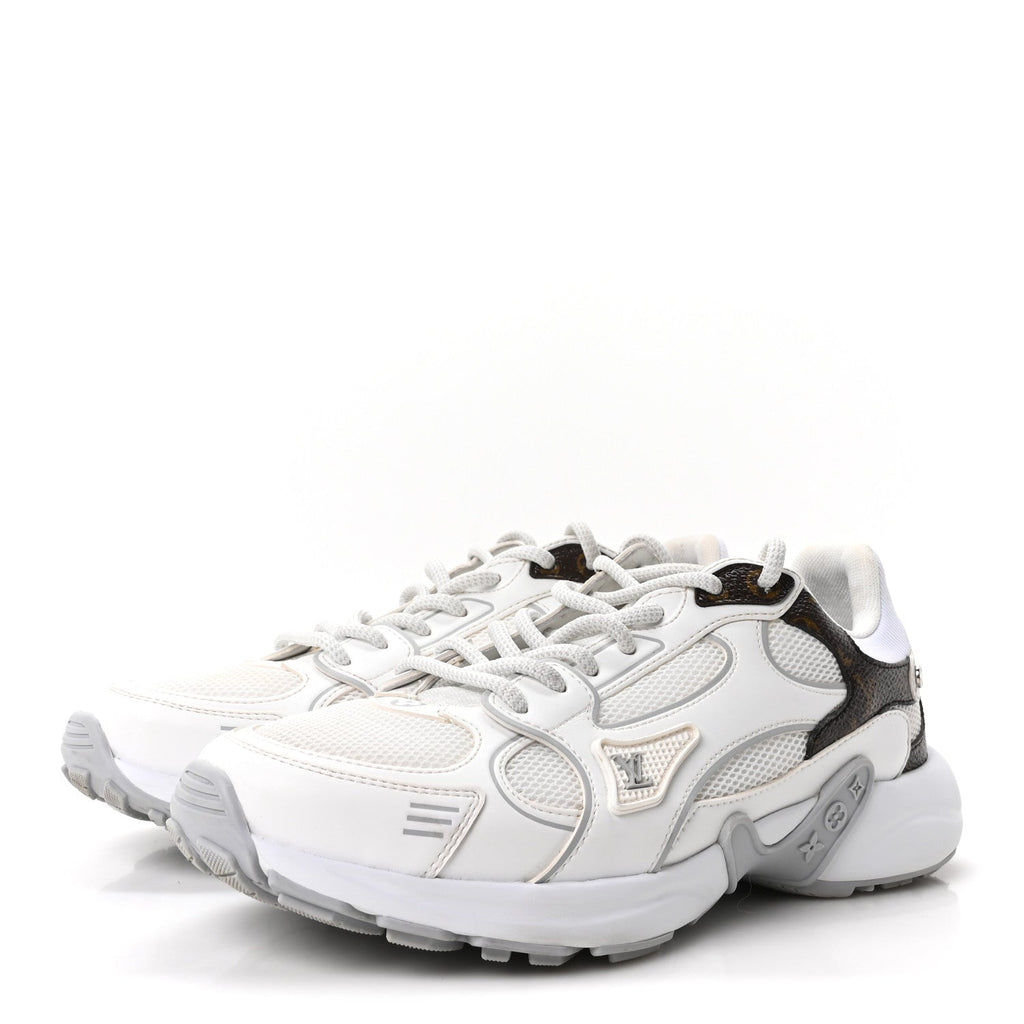 Mesh Monogram LV Olympia Sneakers 35.5 White £¨ Direct shipment via from wholesalehk.shop